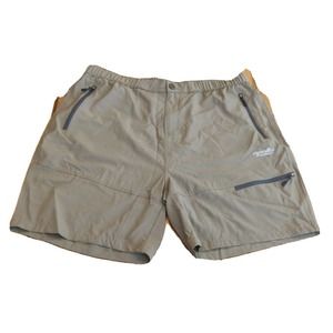 Apollo Walker Men's Cargo Shorts Size 3XL Outdoor Green Khaki.